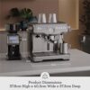 kitchbuy the Dual Boiler Espresso Machine, Coffee Machine with Milk Frother, BES920UK - Image 3