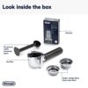 kitchbuy Dedica Style, Traditional Pump Espresso Machine, Coffee and Cappuccino Maker - Image 2
