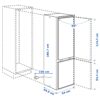 kitchbuy fridge/freezer, 210/79 l, 550 integrated - Image 2